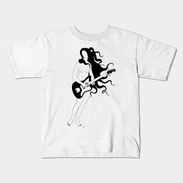 Boticelli The Birth of Venus Kids T-Shirt by Super Octopus